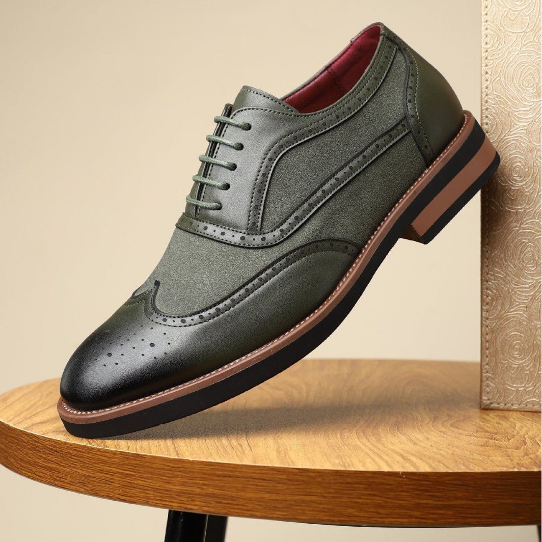 Men's High - end Business Casual And Comfortable Breathable Leather Shoes - THREADLIGHT