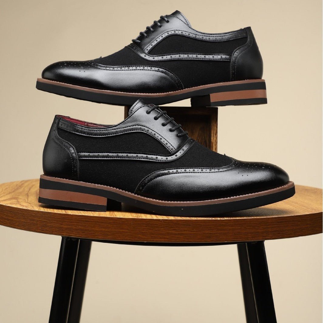 Men's High - end Business Casual And Comfortable Breathable Leather Shoes - THREADLIGHT