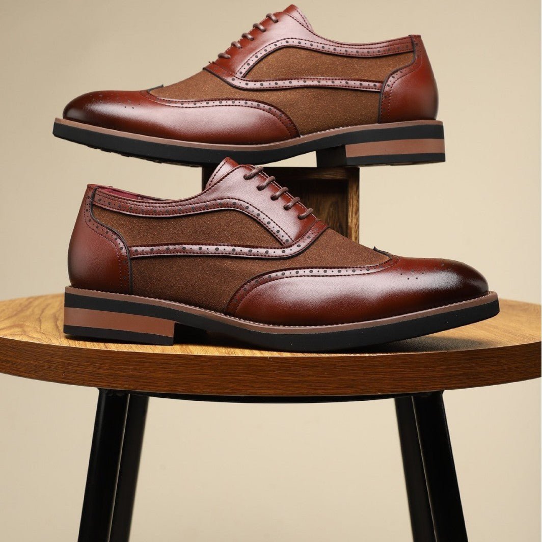 Men's High - end Business Casual And Comfortable Breathable Leather Shoes - THREADLIGHT