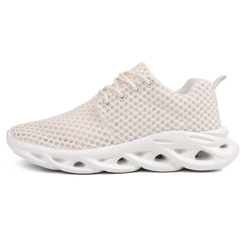 Men'S Outdoor Hollow Mesh Running Shoes - THREADLIGHT