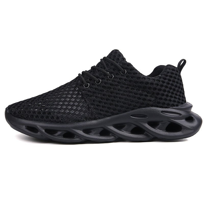 Men'S Outdoor Hollow Mesh Running Shoes - THREADLIGHT