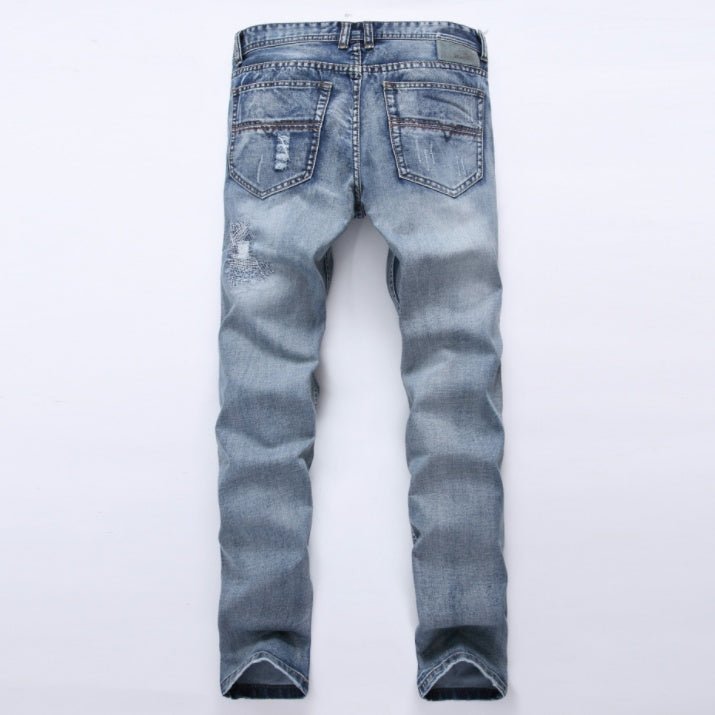 Mens Ripped Jeans - THREADLIGHT