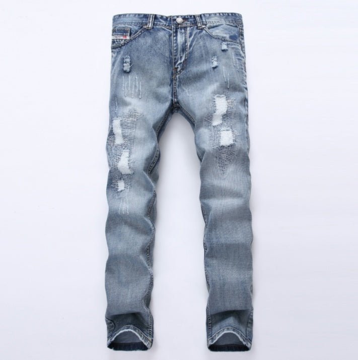 Mens Ripped Jeans - THREADLIGHT