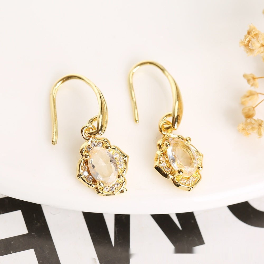 Micro - inlaid Crystal Zircon Inlaid Three - piece Set - THREADLIGHT