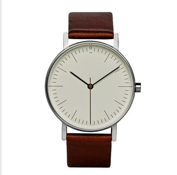 Simple Style Men's Quartz Watch Fashion Casual Watches Women Men Wristwatch Relogio Masculino - THREADLIGHT