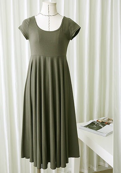Slim - fit Modal Maternity Dress - THREADLIGHT