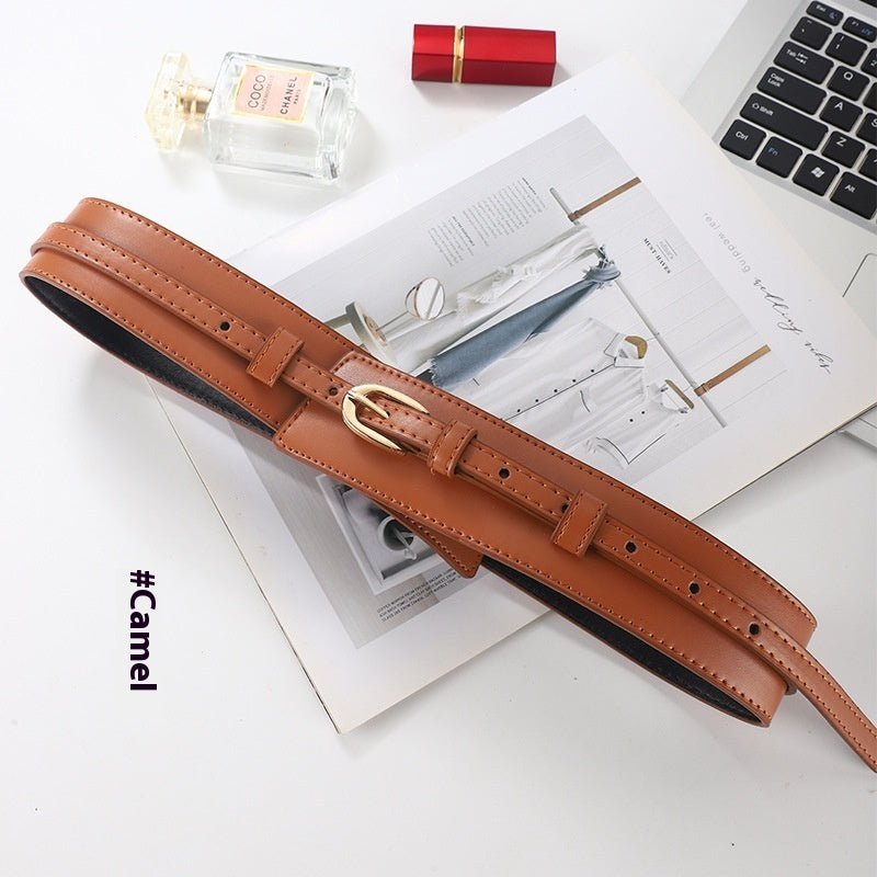 Suit Jacket Fashion Wide Waist Seal Belt - THREADLIGHT
