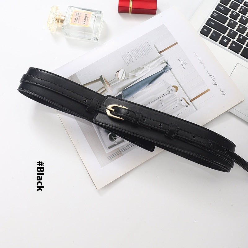 Suit Jacket Fashion Wide Waist Seal Belt - THREADLIGHT