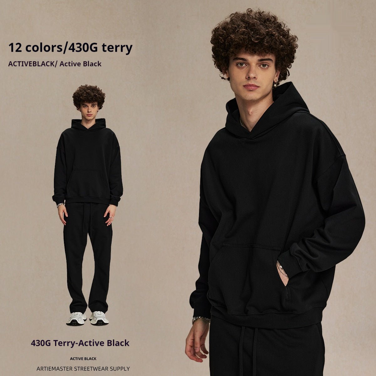 Terry Sweater Men's And Women's Hoodies - THREADLIGHT