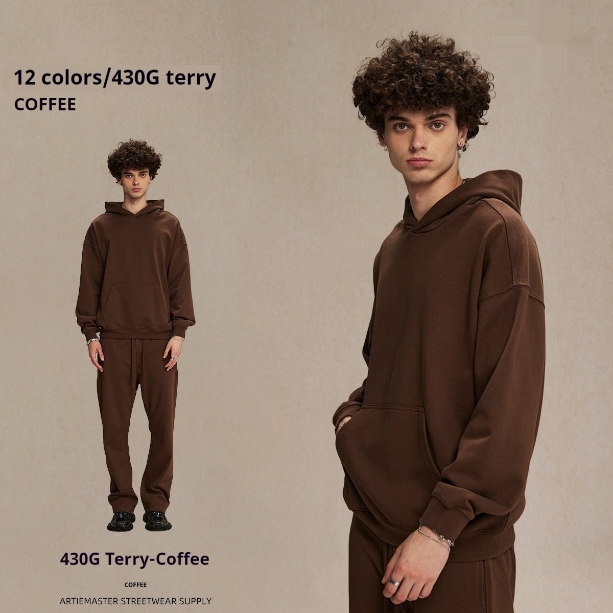 Terry Sweater Men's And Women's Hoodies - THREADLIGHT