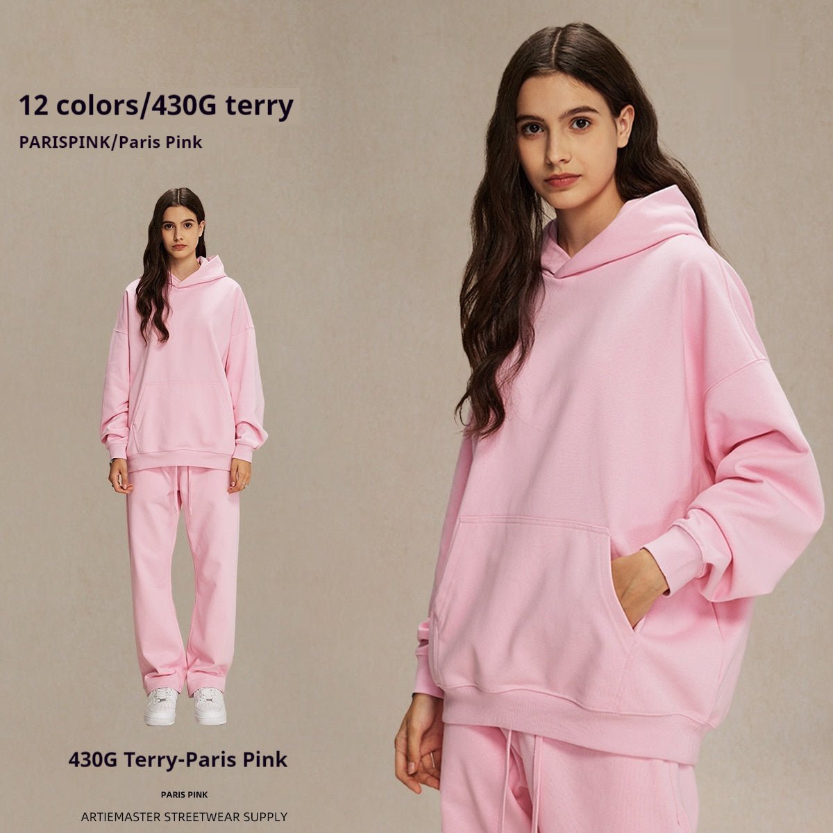 Terry Sweater Men's And Women's Hoodies - THREADLIGHT