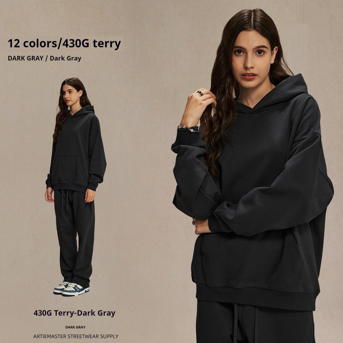 Terry Sweater Men's And Women's Hoodies - THREADLIGHT