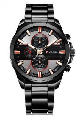 Top Brand Full Steel Wristwatch - THREADLIGHT