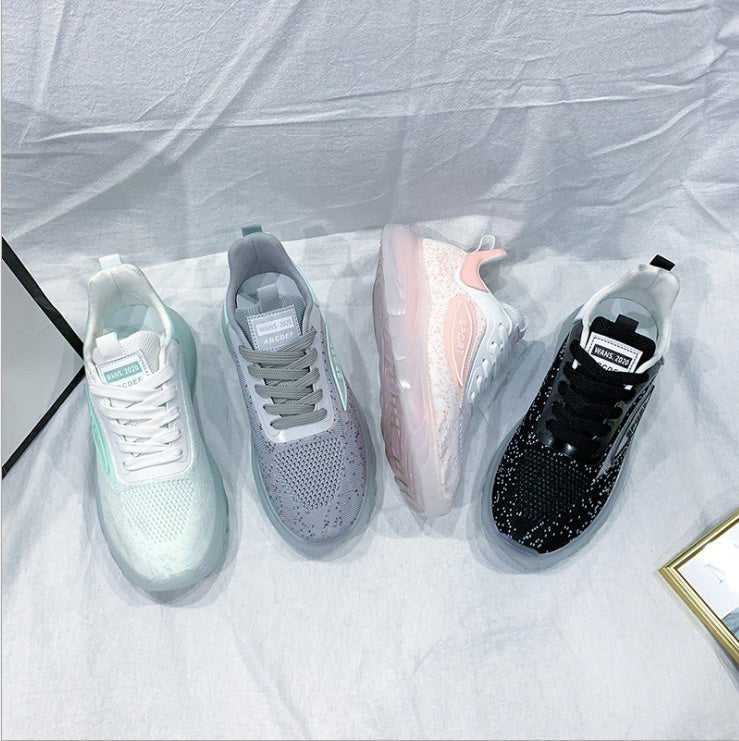 Women Autumn New Korean Running Shoes - THREADLIGHT