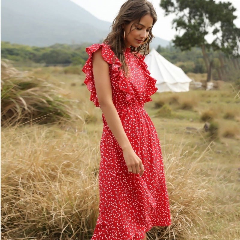WoMeN SuMMer CHiffoN LoNG Dress Maxi Dresses - THREADLIGHT