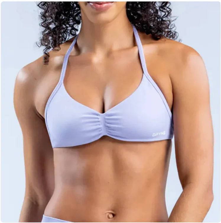 Women's Halter Back Sports Bra - THREADLIGHT