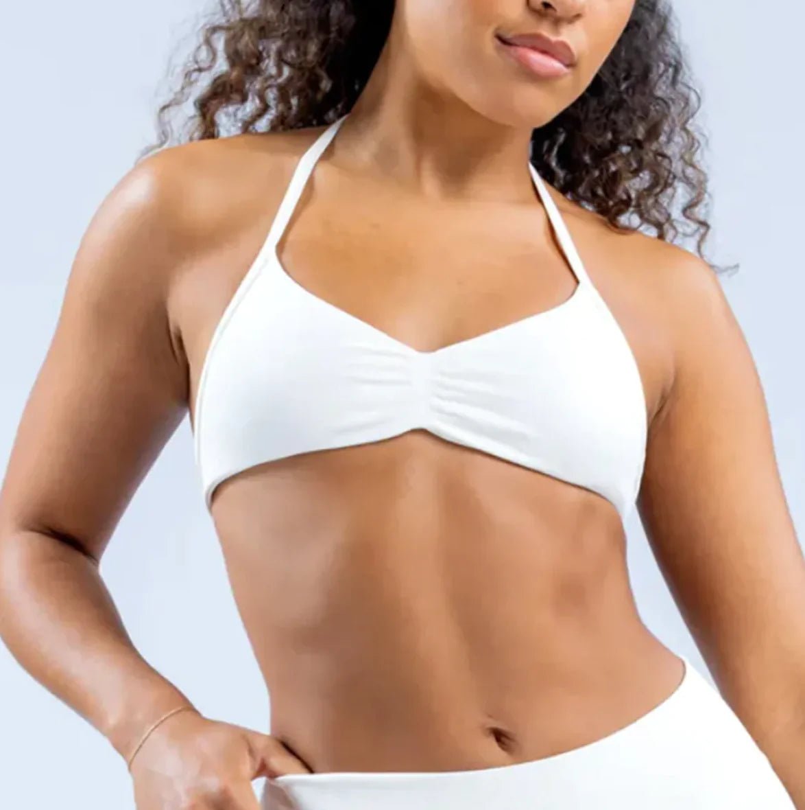 Women's Halter Back Sports Bra - THREADLIGHT