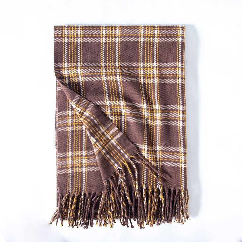 Women's New Line Printed Cashmere Scarves - THREADLIGHT