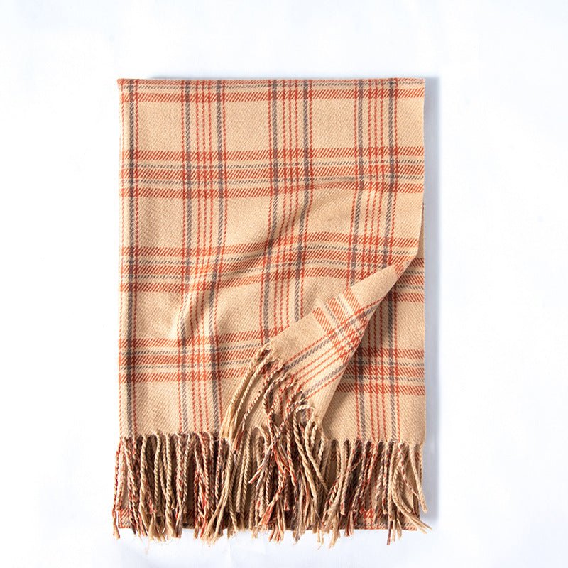 Women's New Line Printed Cashmere Scarves - THREADLIGHT