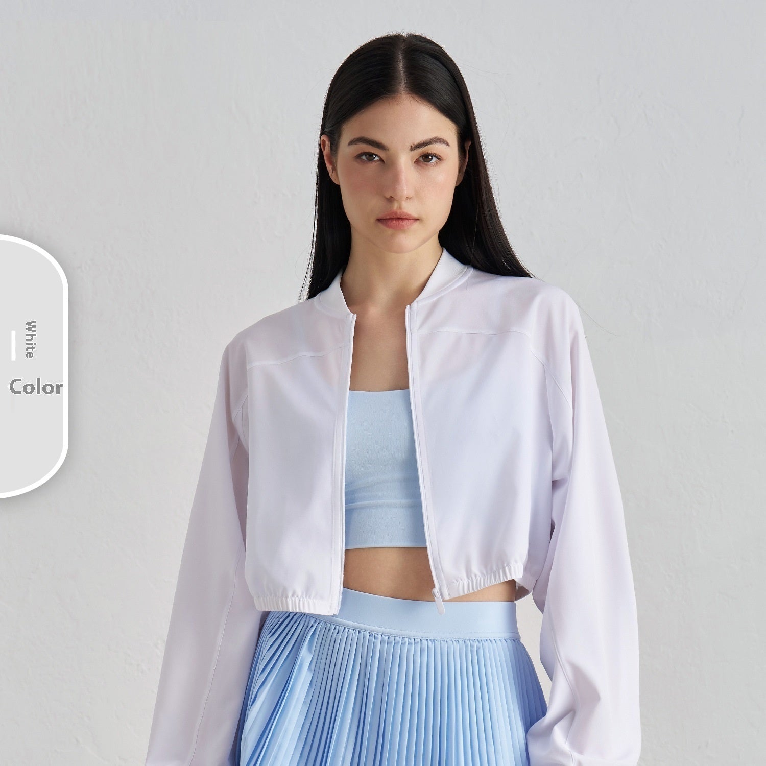 Woven Sports Jacket Lightweight Breathable Workout Top Waist - tight Design Outdoor - THREADLIGHT