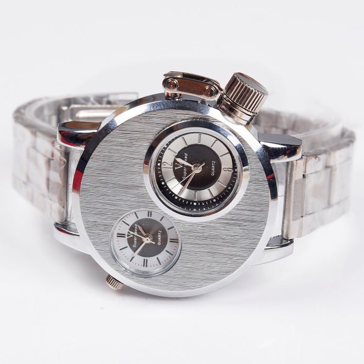 Wristwatch, quartz wristwatch alloy leather student Watch - THREADLIGHT