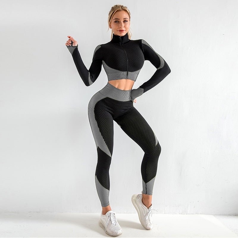 Yoga sets female sport gym suit - THREADLIGHT